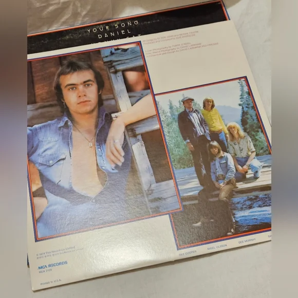 Vintage Elton John vinyl